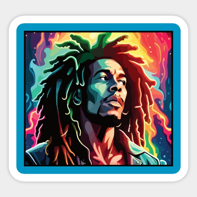 Marley Sticker by WildChed ArtisTee